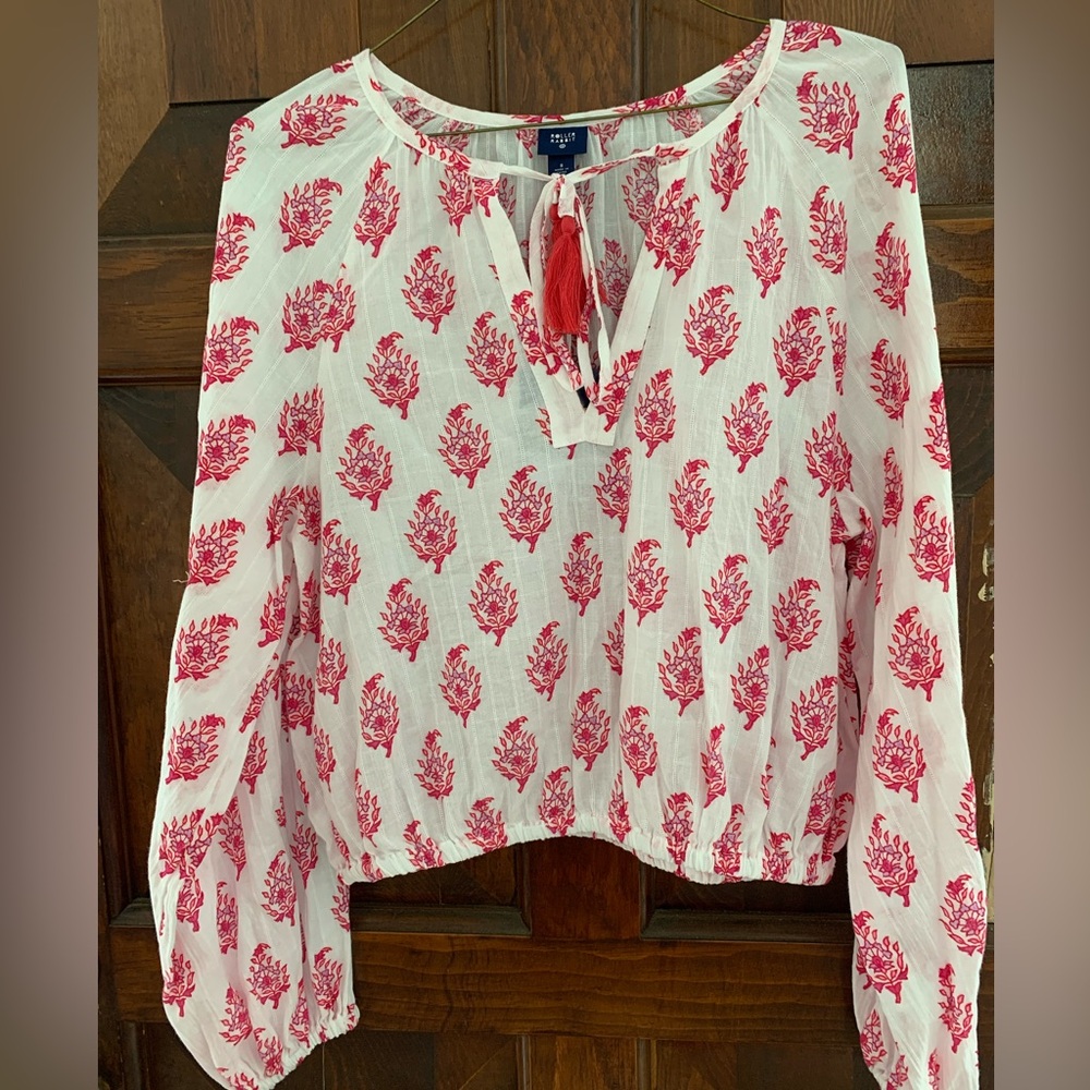 Roller Rabbit target collab cotton blouse, new with tags size, new with tags